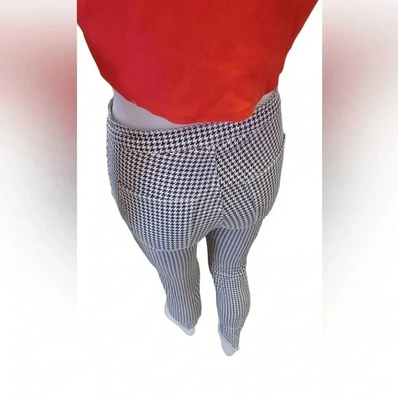 Divided H&M Jeans High Rise Black & White Checkered Pants Size 6 - Picture 5 of 9